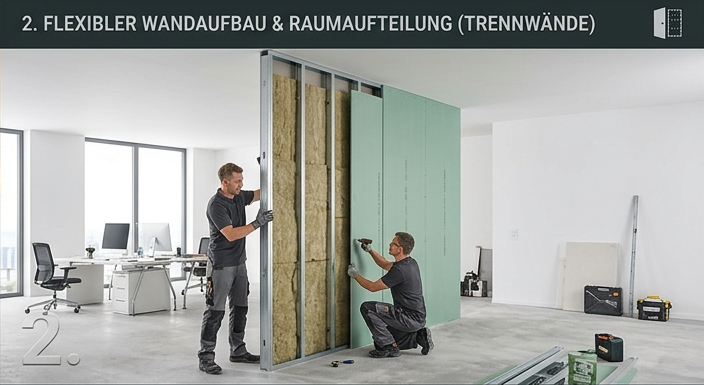 2. Trennwände